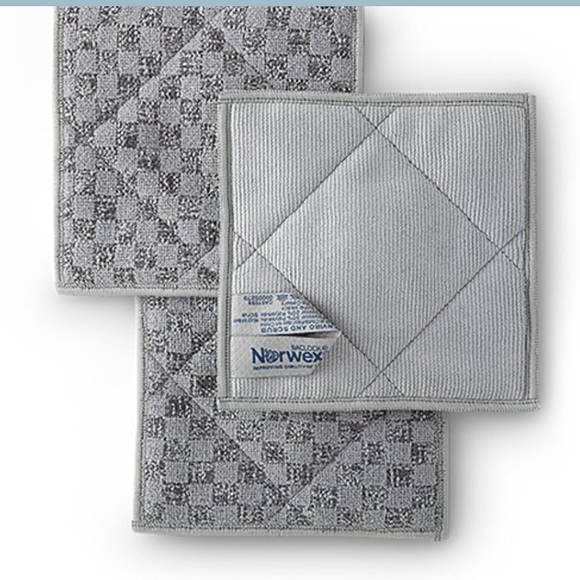 Norwex Other - Norwex Enviro Scrubs Graphite with BacLock Set of 3 NWT